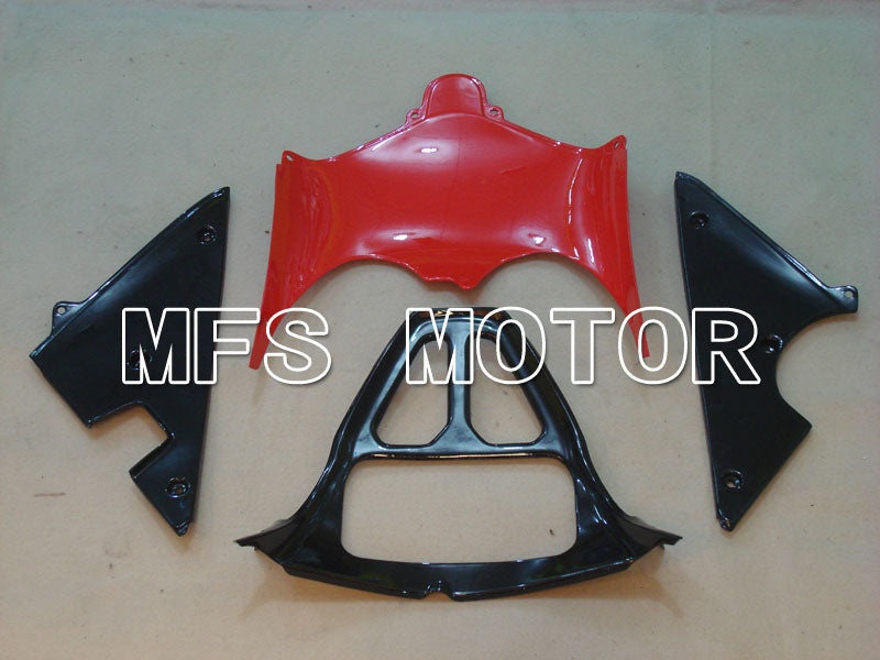 Suzuki GSXR750 2000-2003 Injection ABS Fairing - Factory Style - Black Red Silver - MFS6955 - Fairings Kit