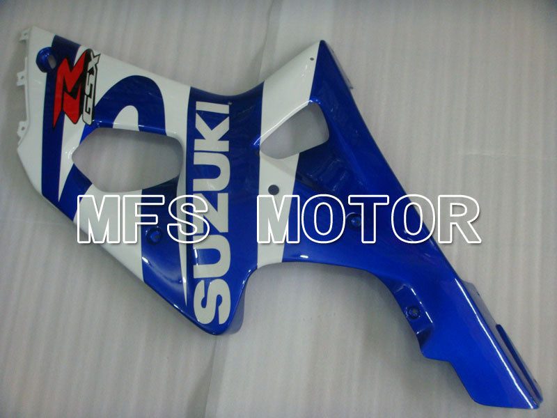 Suzuki GSXR750 2000-2003 Injection ABS Fairing - Factory Style - Black Blue White - MFS6956 - Fairings Kit
