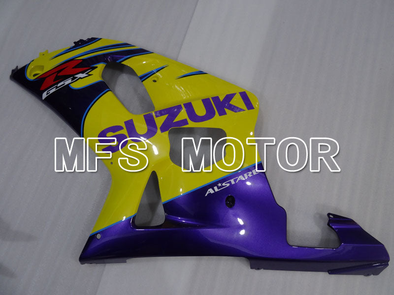 Suzuki GSXR750 2000-2003 Injection ABS Fairing - Factory Style - Yellow Purple - MFS6959 - Fairings Kit