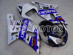 Suzuki GSXR600 2001-2003 Injection ABS Fairing - MOTUL - White Blue - MFS2147 - Fairings Kit