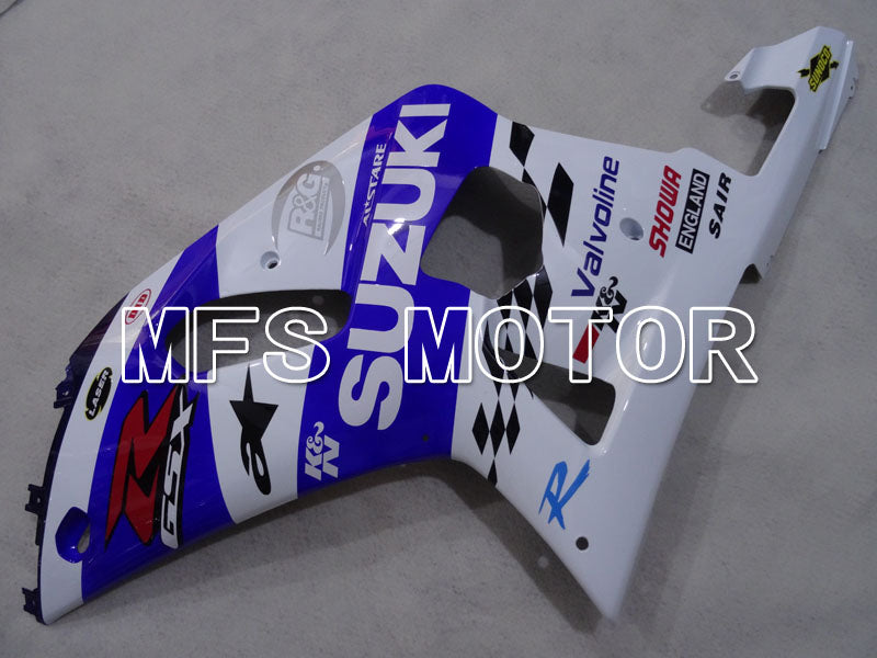Suzuki GSXR750 2000-2003 Injection ABS Fairing - MOTUL - White Blue - MFS6960 - Fairings Kit