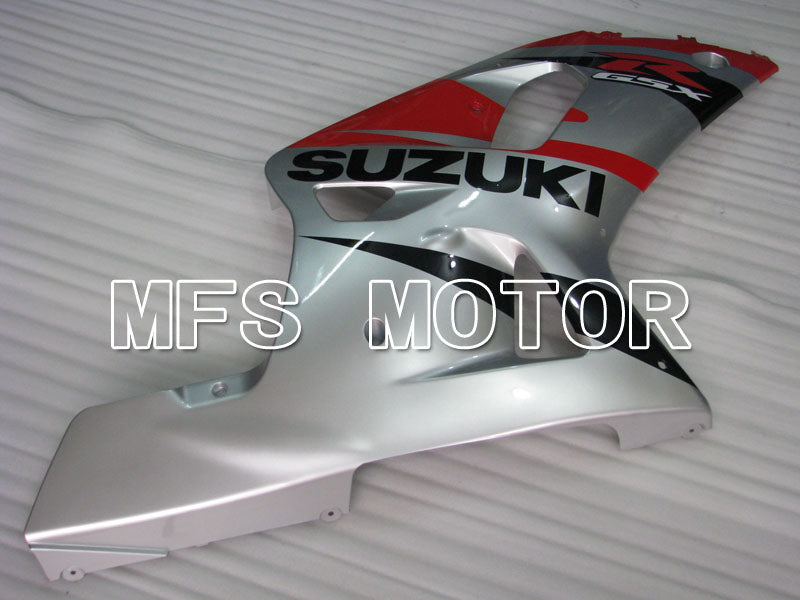 Suzuki GSXR600 2001-2003 Injection ABS Fairing - Factory Style - Black Red Silver - MFS2151 - Fairings Kit