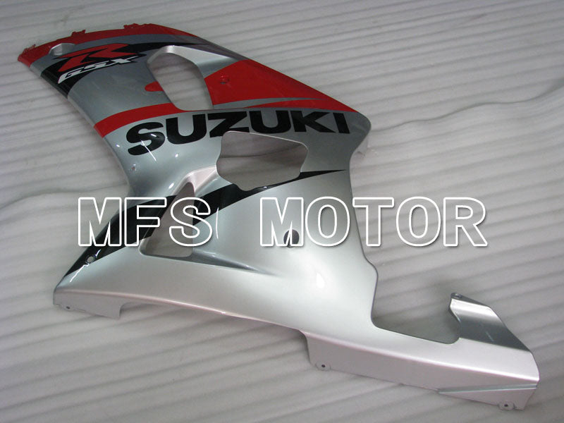Suzuki GSXR600 2001-2003 Injection ABS Fairing - Factory Style - Black Red Silver - MFS2151 - Fairings Kit