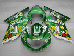 Suzuki GSXR750 2000-2003 Injection ABS Fairing - Movistar - Green - MFS6975 - Fairings Kit