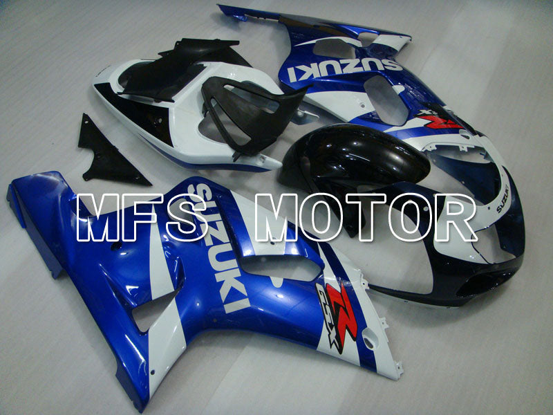 Suzuki GSXR600 2001-2003 Injection ABS Fairing - Factory Style - Black Blue White - MFS2157 - Fairings Kit