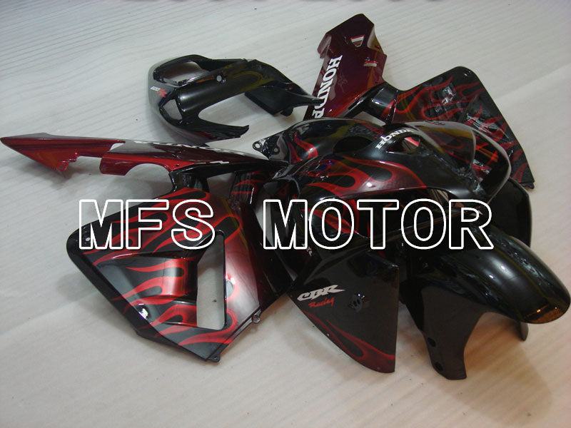 Honda CBR600RR 2005-2006 Injection ABS Fairing - Flame - Red Black - MFS2158 - Fairings Kit