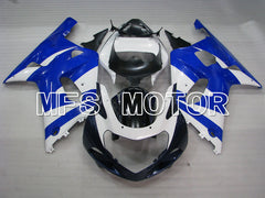 Suzuki GSXR600 2001-2003 Injection ABS Fairing - Factory Style - White Blue - MFS2172 - Fairings Kit