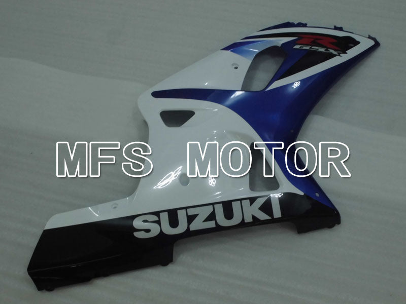 Suzuki GSXR600 2001-2003 Injection ABS Fairing - Factory Style - White Blue - MFS2176 - Fairings Kit