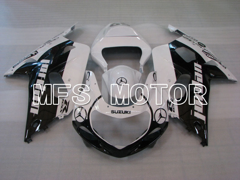 Suzuki GSXR750 2000-2003 Injection ABS Fairing - Factory Style - Black White - MFS6986 - Fairings Kit