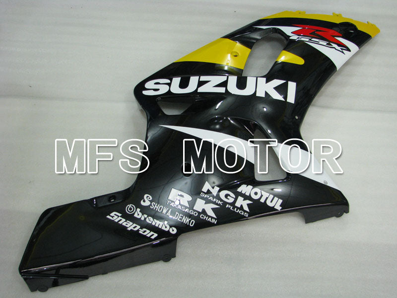 Suzuki GSXR750 2000-2003 Injection ABS Fairing - Factory Style - Black Yellow - MFS6991 - Fairings Kit
