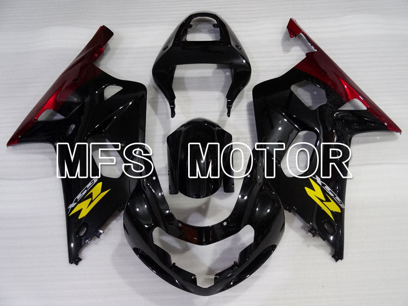 Suzuki GSXR750 2000-2003 Injection ABS Fairing - Jordan - Black Red - MFS6997 - Fairings Kit