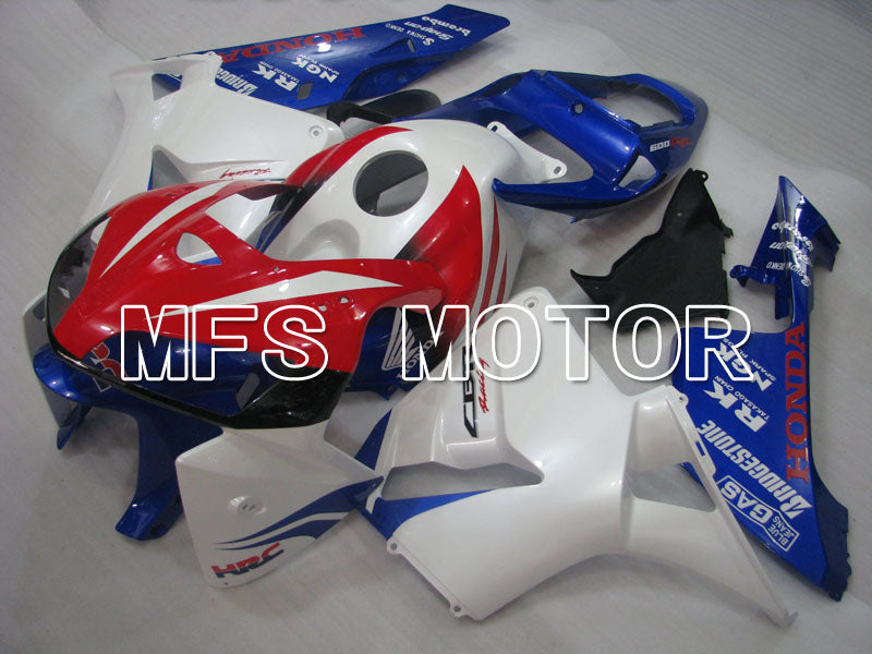 Honda CBR600RR 2005-2006 Injection ABS Fairing - HRC - Red Blue White - MFS2198 - Fairings Kit
