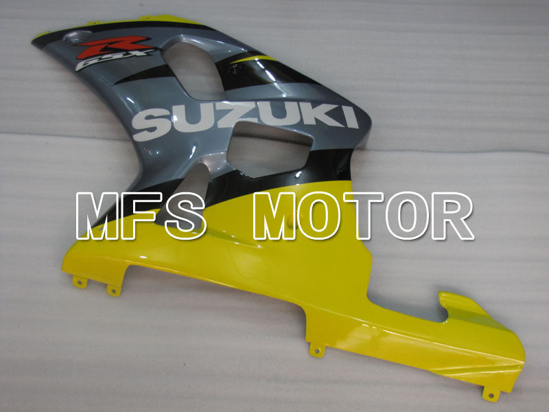 Suzuki GSXR600 2001-2003 Injection ABS Fairing - Factory Style - Gray Yellow - MFS2206 - Fairings Kit