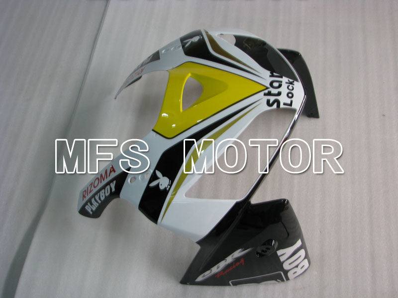 Honda CBR600RR 2005-2006 Injection ABS Fairing - HRC - White Black Yellow - MFS2215 - Fairings Kit