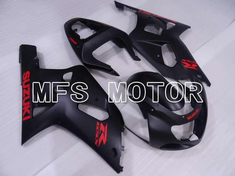 Suzuki GSXR750 2000-2003 Injection ABS Fairing - Factory Style - Matte Black - MFS7014 - Fairings Kit