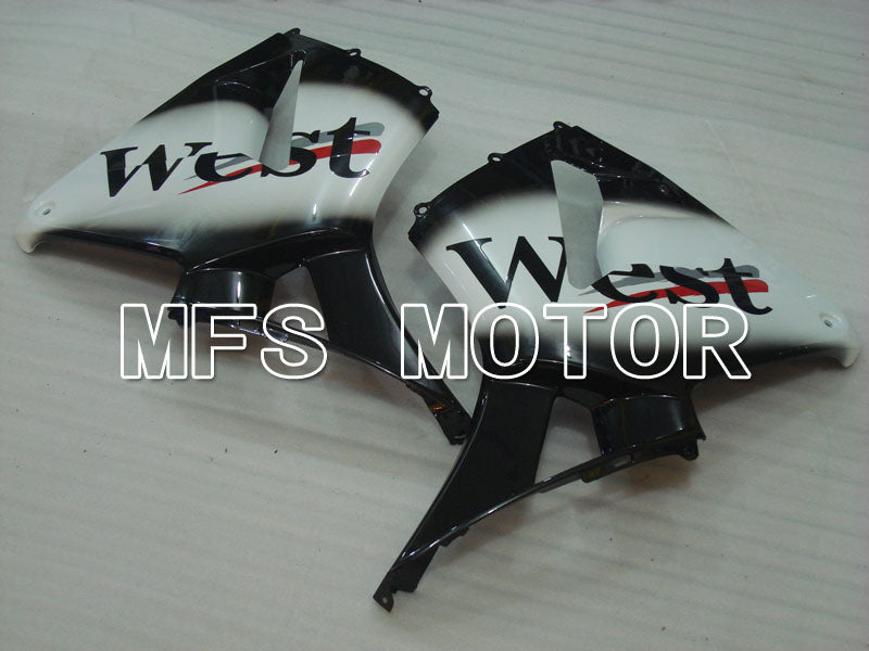 Honda CBR600RR 2005-2006 Injection ABS Fairing - West - White Black - MFS2227 - Fairings Kit