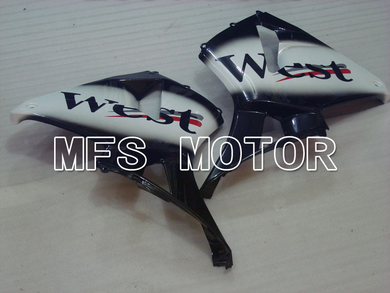 Honda CBR600RR 2005-2006 Injection ABS Fairing - West - White Black - MFS2227 - Fairings Kit