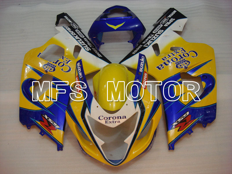 Suzuki GSXR600 GSXR750 2004-2005 Injection ABS Fairing - Corona - Blue Yellow - MFS2228 - Fairings Kit