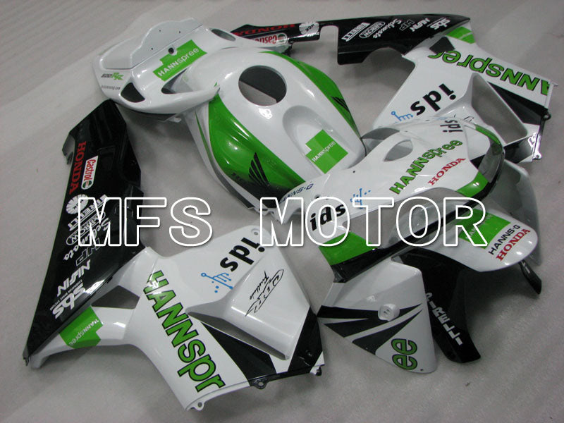 Honda CBR600RR 2005-2006 Injection ABS Fairing - HANN Spree - Black White Green - MFS2251 - Fairings Kit