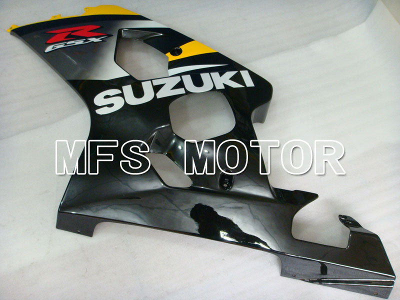 Suzuki GSXR600 GSXR750 2004-2005 Injection ABS Fairing - Factory Style - Black Yellow - MFS2263 - Fairings Kit