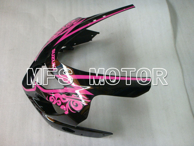 Suzuki GSXR600 GSXR750 2004-2005 Injection ABS Fairing - Factory Style - Black Pink - MFS2264 - Fairings Kit
