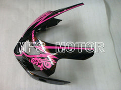 Suzuki GSXR600 GSXR750 2004-2005 Injection ABS Fairing - Factory Style - Black Pink - MFS2264 - Fairings Kit
