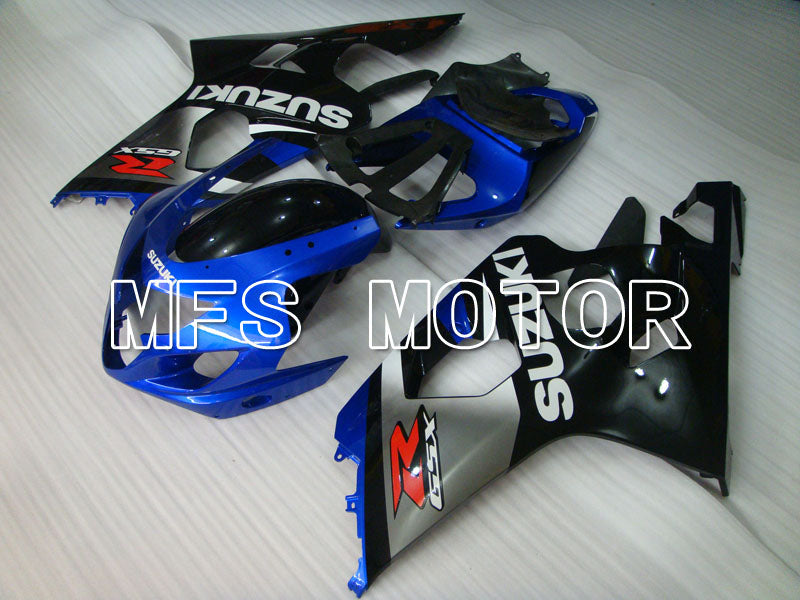 Suzuki GSXR600 GSXR750 2004-2005 Injection ABS Fairing - Factory Style - Black Blue - MFS2269 - Fairings Kit