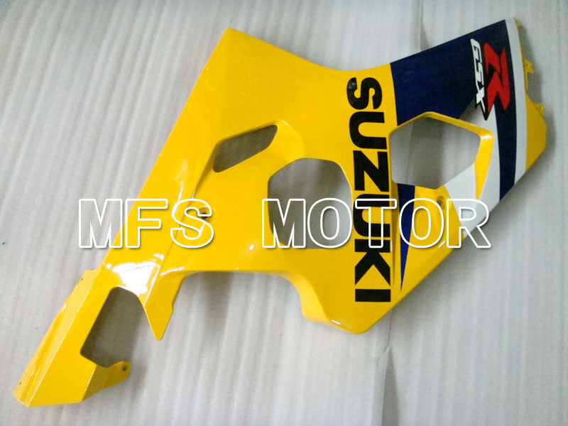 Suzuki GSXR600 GSXR750 2004-2005 Injection ABS Fairing - Factory Style - Blue Yellow - MFS2273 - Fairings Kit