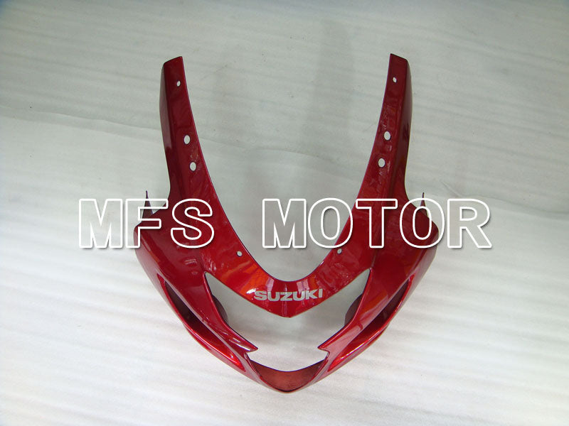 Suzuki GSXR600 GSXR750 2004-2005 Injection ABS Fairing - Factory Style - Black Red - MFS2274 - Fairings Kit