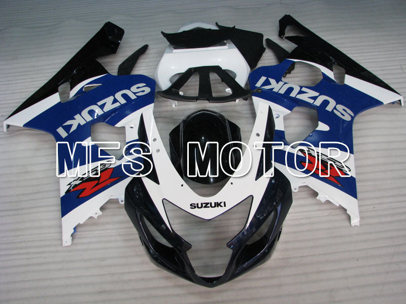 Suzuki GSXR600 GSXR750 2004-2005 Injection ABS Fairing - Factory Style - Black Blue White - MFS2277 - Fairings Kit