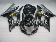 Suzuki GSXR600 GSXR750 2004-2005 Injection ABS Fairing - Factory Style - Black Gray - MFS2278 - Fairings Kit