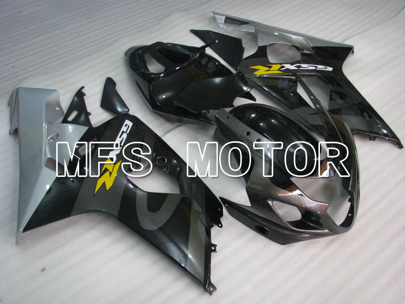 Suzuki GSXR600 GSXR750 2004-2005 Injection ABS Fairing - Factory Style - Black Gray - MFS2278 - Fairings Kit