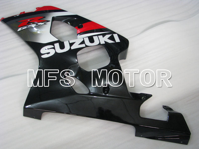 Suzuki GSXR600 GSXR750 2004-2005 Injection ABS Fairing - Factory Style - Black Red - MFS2279 - Fairings Kit