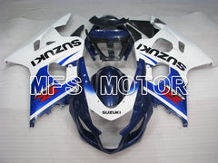 Suzuki GSXR600 GSXR750 2004-2005 Injection ABS Fairing - Factory Style - Blue White - MFS2281 - Fairings Kit