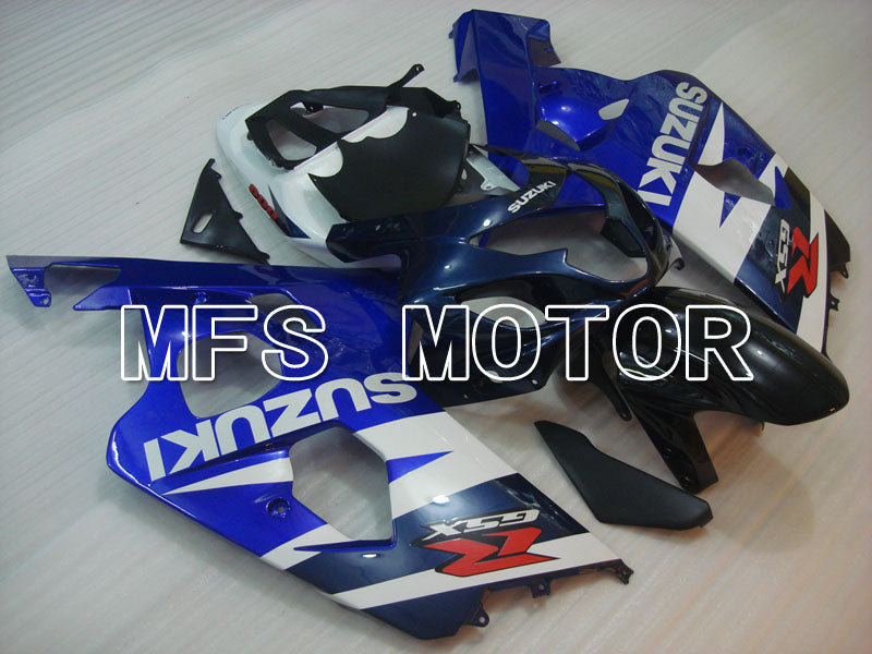 Suzuki GSXR600 GSXR750 2004-2005 Injection ABS Fairing - Factory Style - Black Blue White - MFS2292 - Fairings Kit