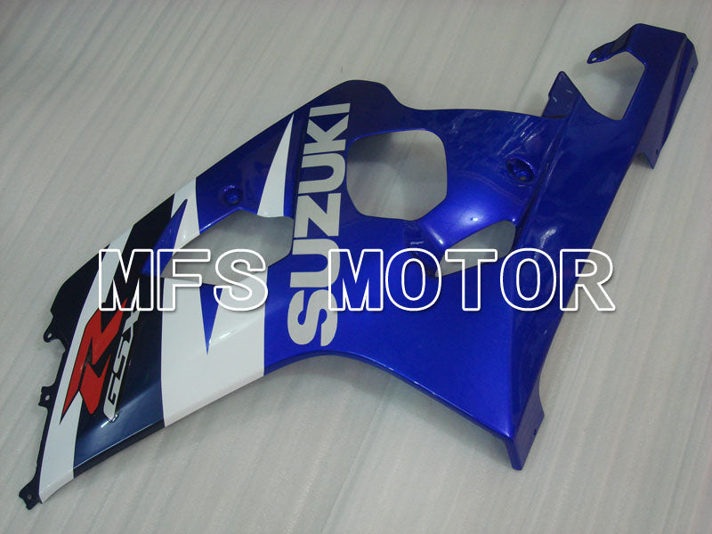 Suzuki GSXR600 GSXR750 2004-2005 Injection ABS Fairing - Factory Style - Black Blue White - MFS2292 - Fairings Kit