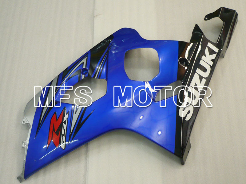 Suzuki GSXR600 GSXR750 2004-2005 Injection ABS Fairing - Factory Style - Black Blue - MFS2293 - Fairings Kit