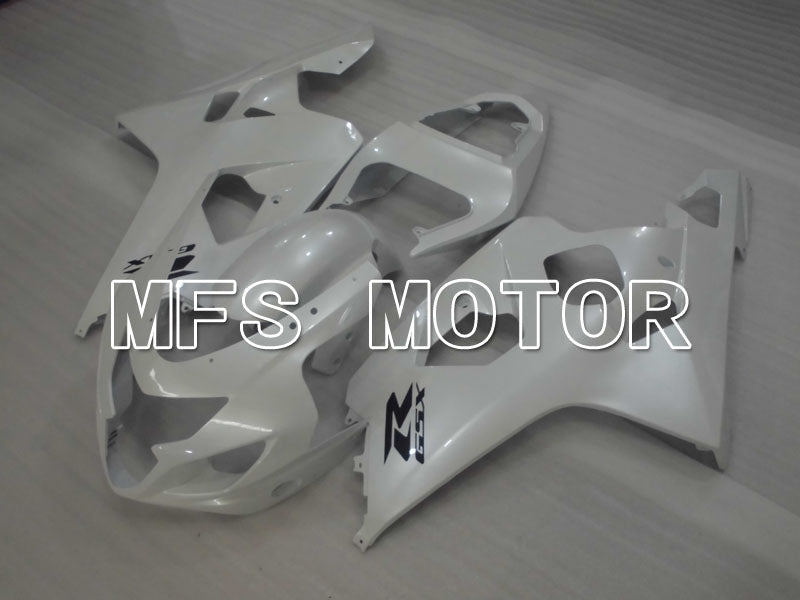 Suzuki GSXR600 GSXR750 2004-2005 Injection ABS Fairing - Factory Style - White - MFS2296 - Fairings Kit