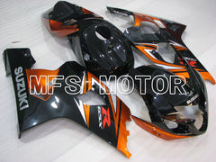 Suzuki GSXR600 GSXR750 2004-2005 Injection ABS Fairing - Factory Style - Black Orange - MFS2298 - Fairings Kit