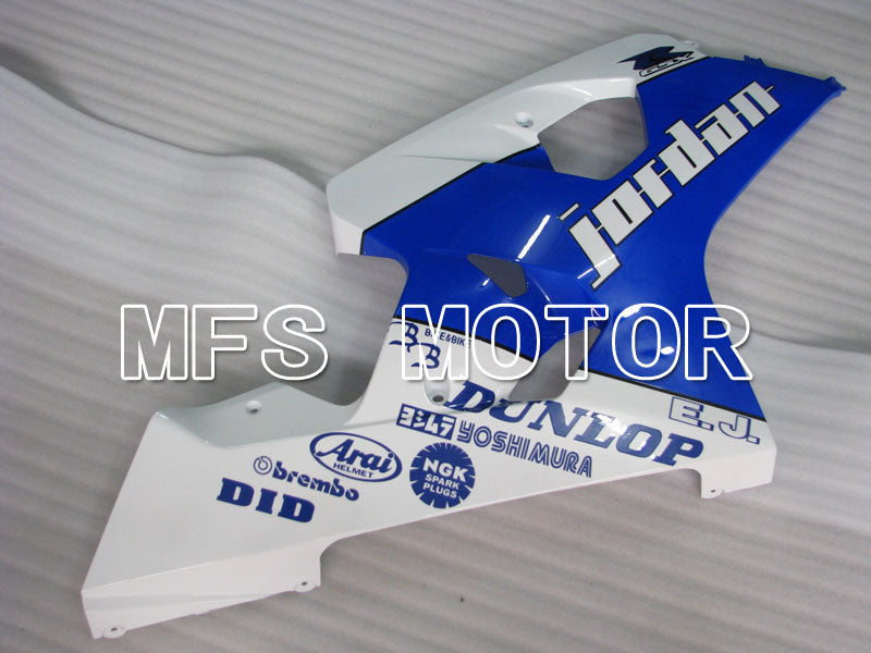 Suzuki GSXR600 GSXR750 2004-2005 Injection ABS Fairing - Jordan - Blue White - MFS2304 - Fairings Kit