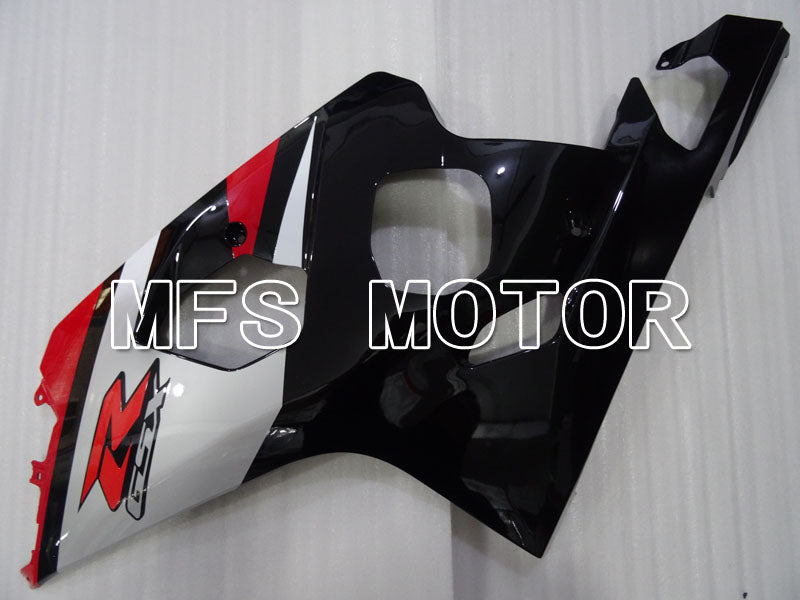 Suzuki GSXR600 GSXR750 2004-2005 Injection ABS Fairing - Factory Style - Black Red - MFS2307 - Fairings Kit