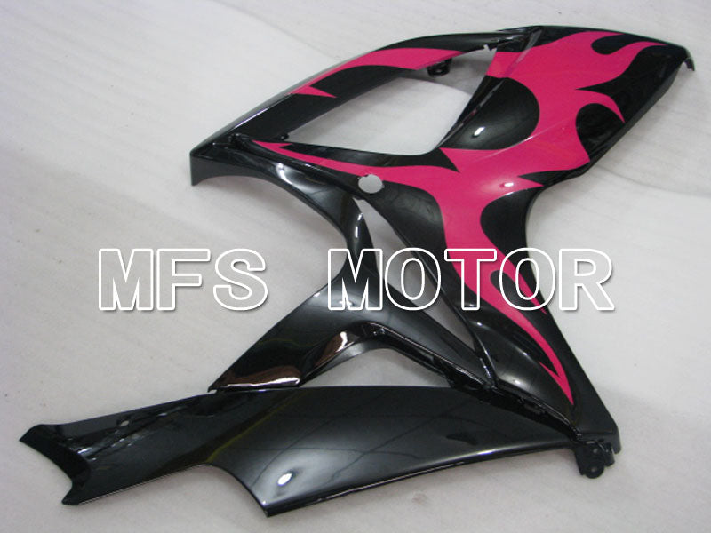 Suzuki GSXR600 GSXR750 2006-2007 Injection ABS Fairing - Factory Style - Black Pink - MFS2340 - Fairings Kit