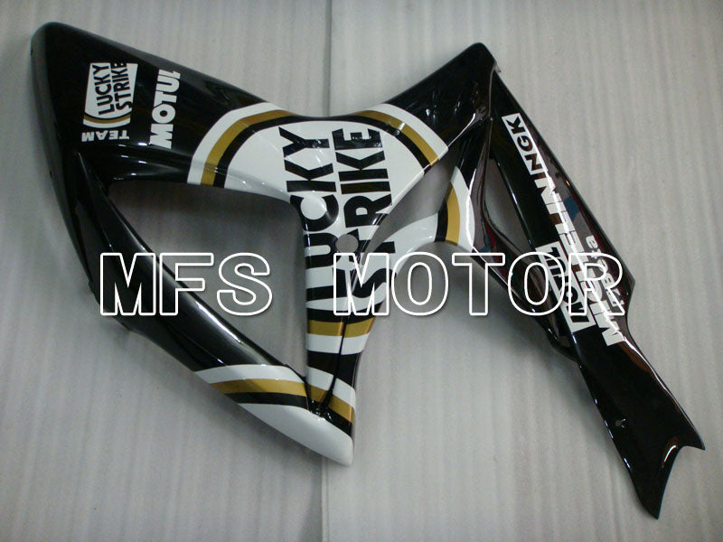 Suzuki GSXR600 GSXR750 2006-2007 Injection ABS Fairing - Lucky Strike - Black White - MFS2349 - Fairings Kit