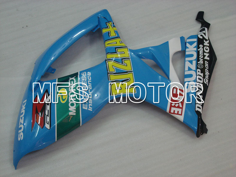 Suzuki GSXR600 GSXR750 2006-2007 Injection ABS Fairing - Rizla+ - Blue - MFS2367 - Fairings Kit