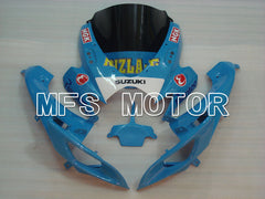 Suzuki GSXR600 GSXR750 2006-2007 Injection ABS Fairing - Rizla+ - Blue - MFS2367 - Fairings Kit
