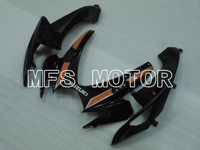 Suzuki GSXR600 GSXR750 2006-2007 Injection ABS Fairing - Factory Style - Black Orange - MFS2379 - Fairings Kit