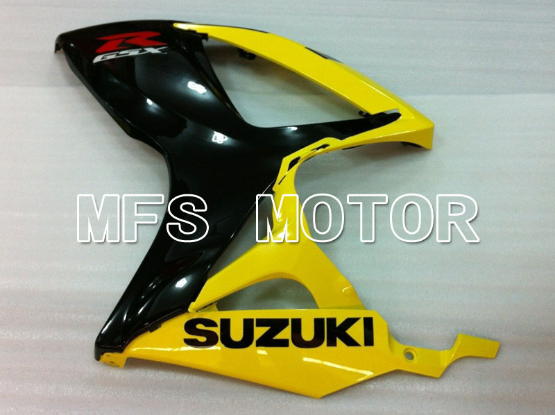 Suzuki GSXR600 GSXR750 2006-2007 Injection ABS Fairing - Factory Style - Black Yellow - MFS2415 - Fairings Kit