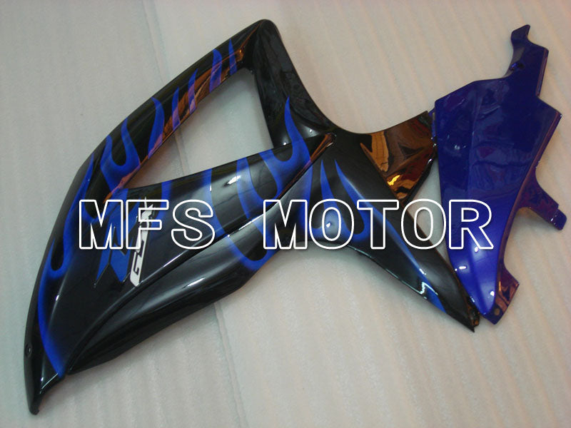 Suzuki GSXR600 GSXR750 2008-2010 Injection ABS Fairing - Flame - Blue - MFS2422 - Fairings Kit