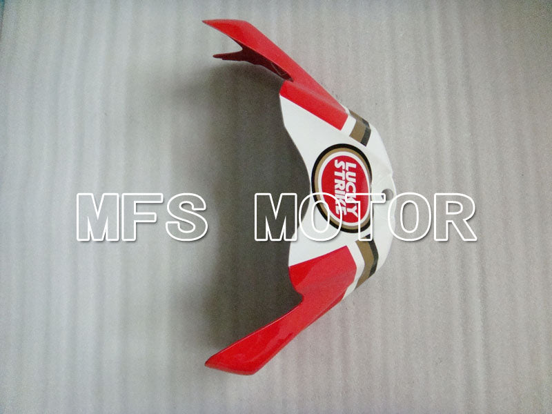 Suzuki GSXR600 GSXR750 2008-2010 Injection ABS Fairing - Lucky Strike - Red White - MFS2424 - Fairings Kit
