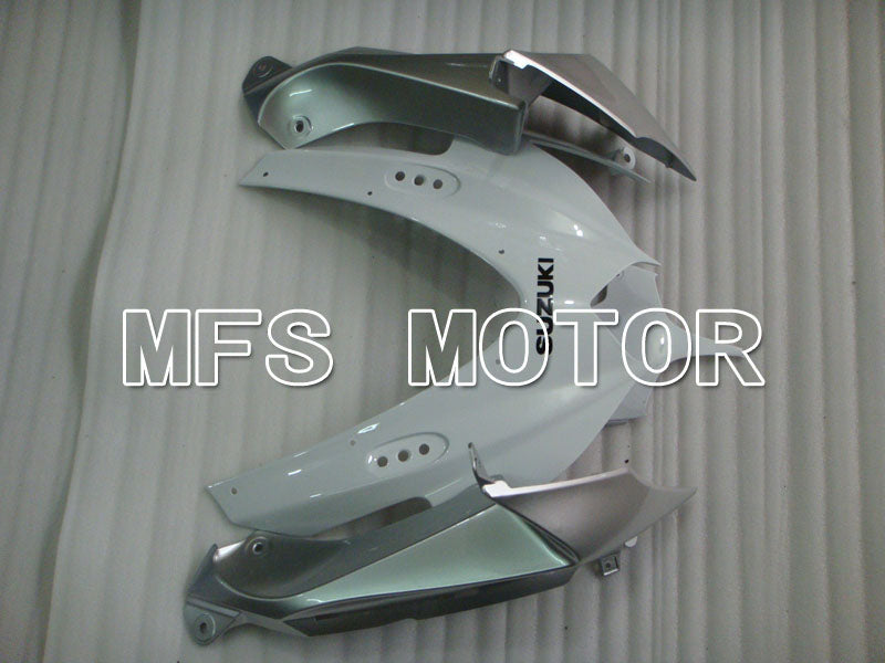 Suzuki GSXR600 GSXR750 2008-2010 Injection ABS Fairing - Factory Style - White Silver - MFS2428 - Fairings Kit